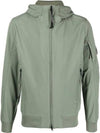 Men's Solf Shell R Lens Hooded Jacket Green - CP COMPANY - BALAAN 1