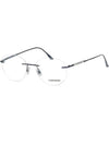 Glasses frame LG5002H 090 round rimless glasses - LONGINES - BALAAN 7