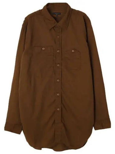 Cotton Micro Sanded Twill Work Shirt - ENGINEERED GARMENTS - BALAAN 1