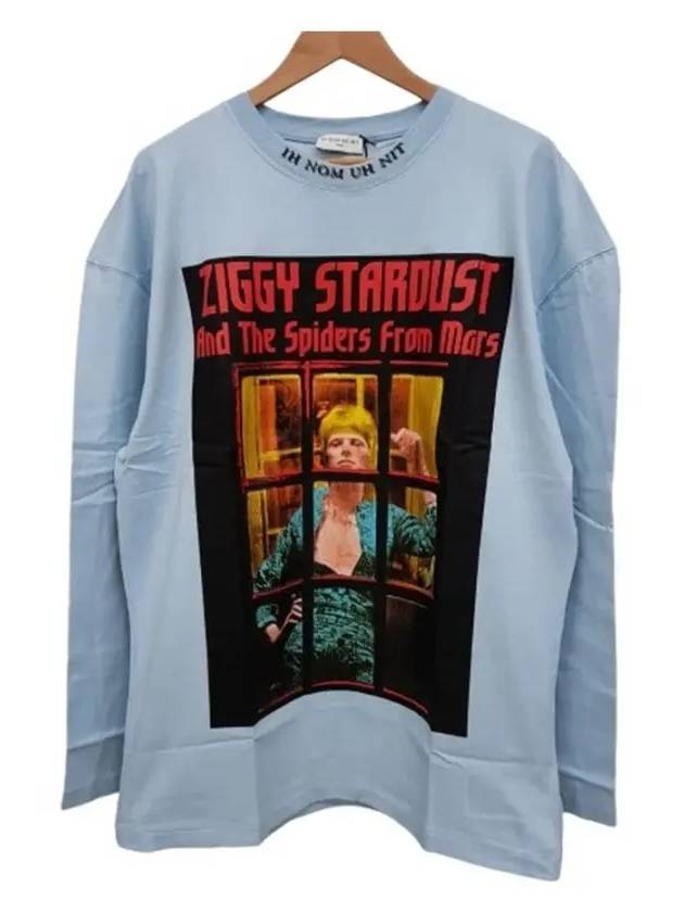 Ziggy Print Long Sleeve T Shirt Light Blue - IH NOM UH NIT - BALAAN 2