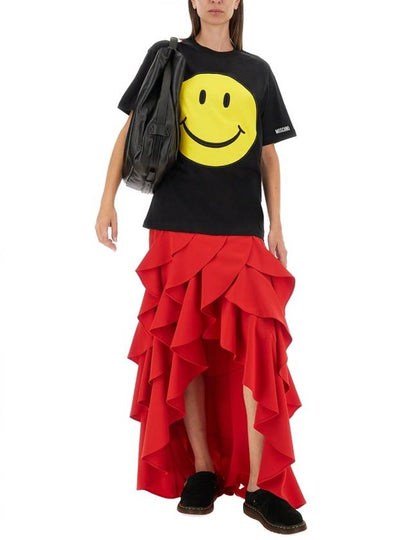 SMILEY® ORGANIC JERSEY T-SHIRT - MOSCHINO - BALAAN 2