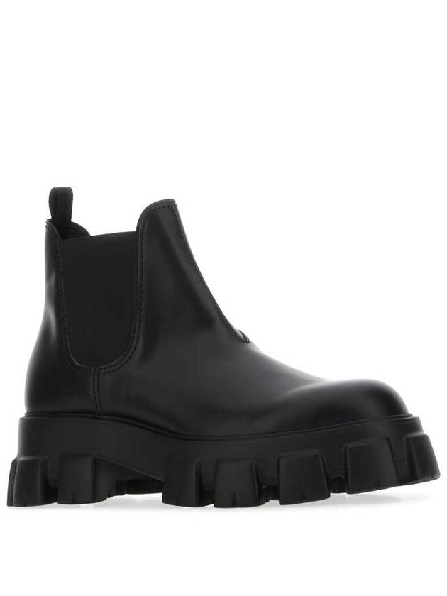 Monolith Chelsea Boots Black - PRADA - BALAAN 3