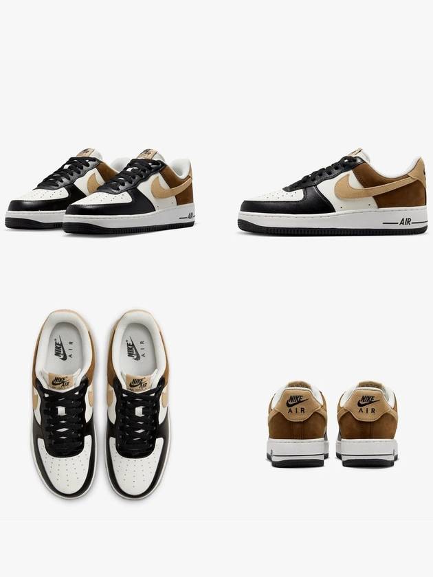 Air Force 1 Low Top Sneakers Mocha - NIKE - BALAAN 3