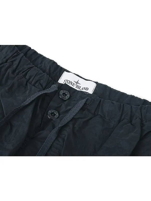 Wappen Patch Nylon Metal Swim Shorts Dark Grey - STONE ISLAND - BALAAN.