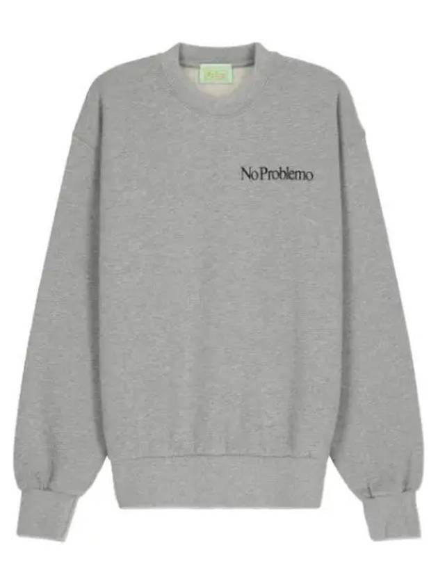 Aries Mini Problem Sweatshirt Gray Horse - ARIES - BALAAN 1