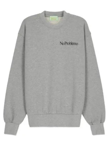 Aries Mini Problem Sweatshirt Gray Horse - ARIES - BALAAN 1