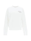 Studio Crew Neck Cotton Sweatshirt White - SPORTY & RICH - BALAAN 2