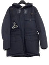 Men's DEDION Logo Hooded Down Padding Navy - MONCLER - BALAAN 2