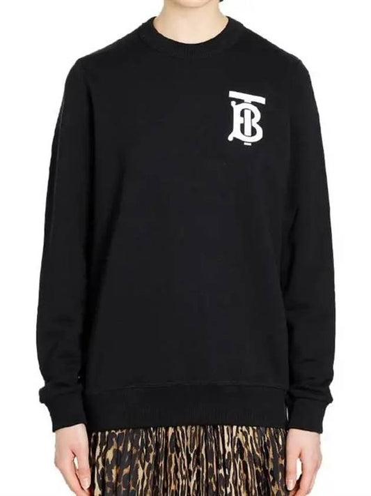 Monogram Motif Crew Neck Sweatshirt - BURBERRY - BALAAN.