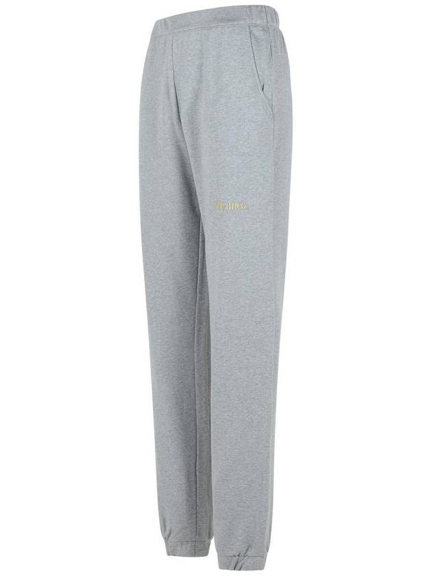 The Attico 'Jogger' Grey Cotton Pants - THE ATTICO - BALAAN 2