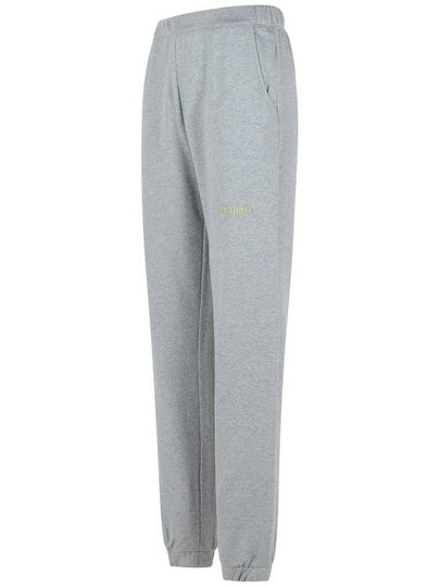 The Attico 'Jogger' Grey Cotton Pants - THE ATTICO - BALAAN 2