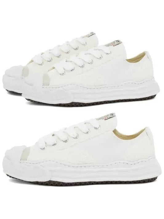 Hank OG Sole Chenille Sneakers A08FW720 WHITE - MAISON MIHARA YASUHIRO - BALAAN 1