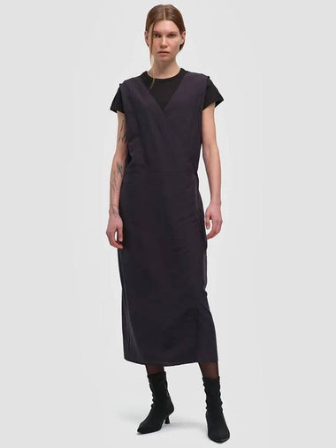 VISCOSE WRAP DRESS_2colors - MAGJAY - BALAAN 1