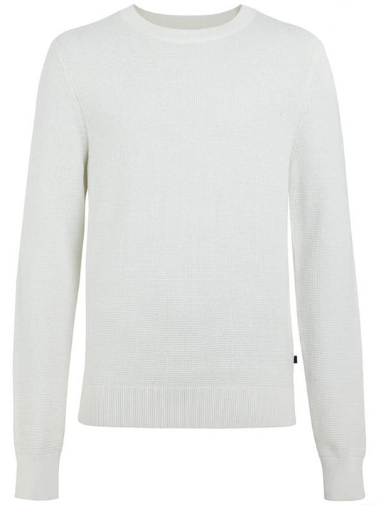 JLINDEBERG Golf Wear Struct Knit Sweater White - J.LINDEBERG - BALAAN 2