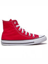 Chuck Taylor All Star Classic High Top Sneakers Red - CONVERSE - BALAAN 2