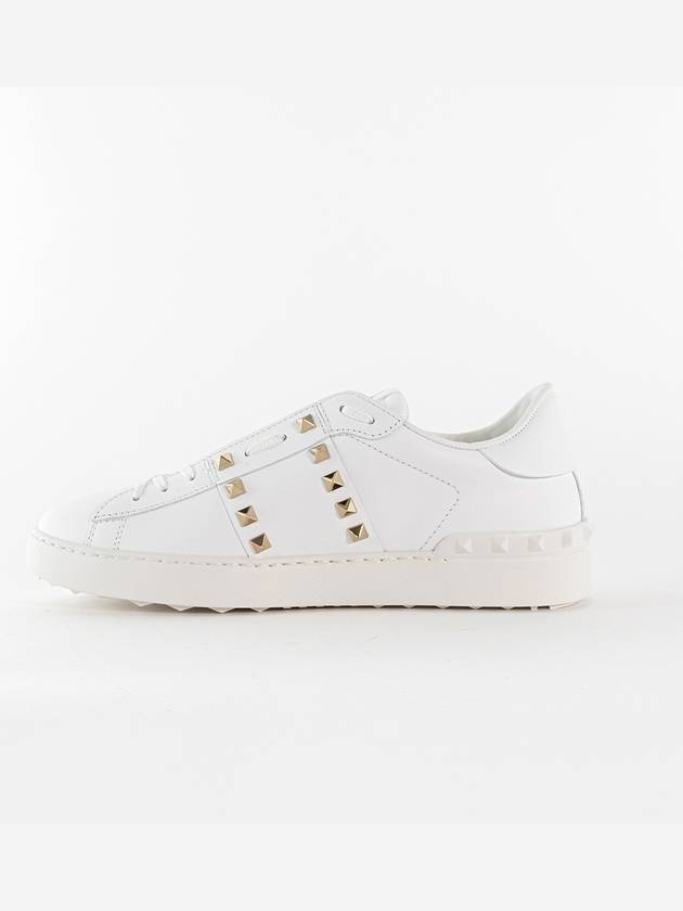 Rockstud Untitled Leather Men s Sneakers Bianco EU Size 1Y0S0931BHS - VALENTINO - BALAAN 7