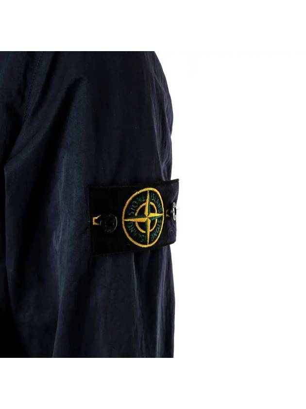 Wappen Patch Nylon Batavia Zip Up Jacket Navy - STONE ISLAND - BALAAN 5