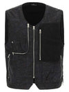 Shadow Project Utility Vest Black - STONE ISLAND - BALAAN 1