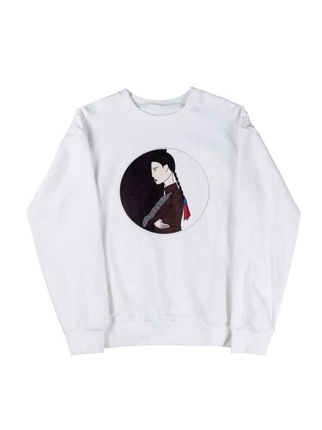 Minhwa N1 Sweatshirt White - ASIHA - BALAAN 1