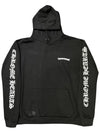 scroll logo hood black - CHROME HEARTS - BALAAN 3