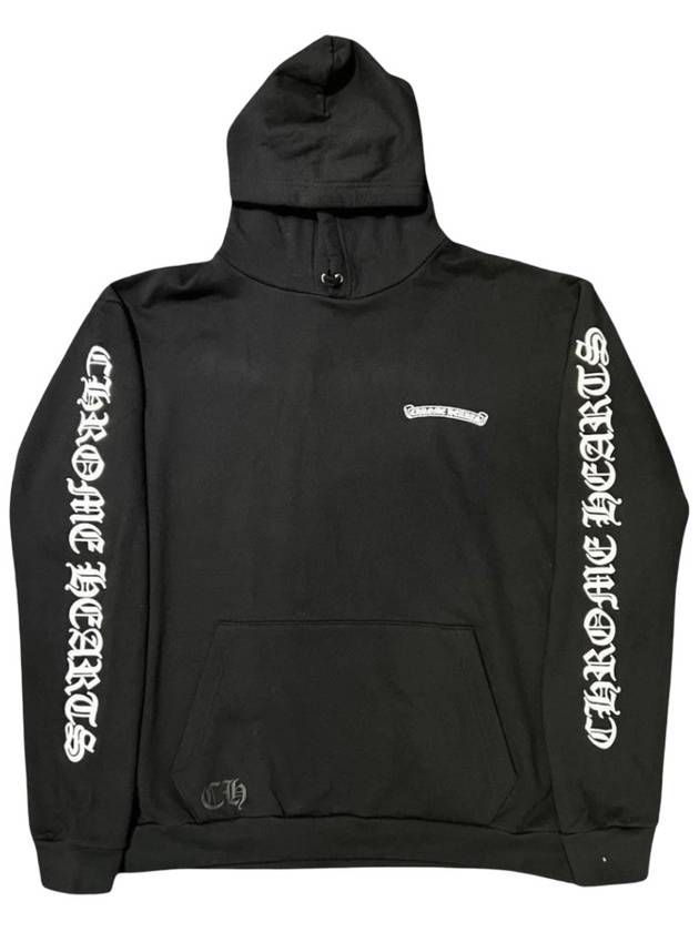 scroll logo hood black - CHROME HEARTS - BALAAN 3