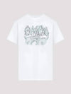 Logo Print Short Sleeve T-Shirt White - GANNI - BALAAN 2