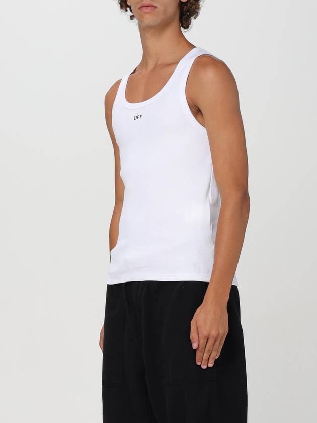 Logo Cotton Sleeveless White - OFF WHITE - BALAAN 5