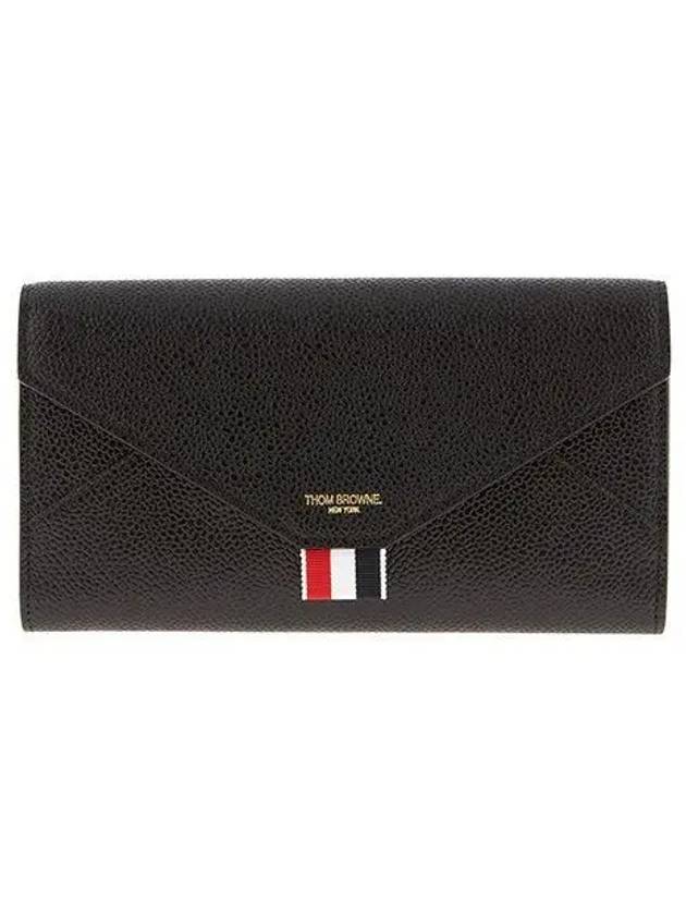 Envelope Continental Long Wallet Black - THOM BROWNE - BALAAN 2