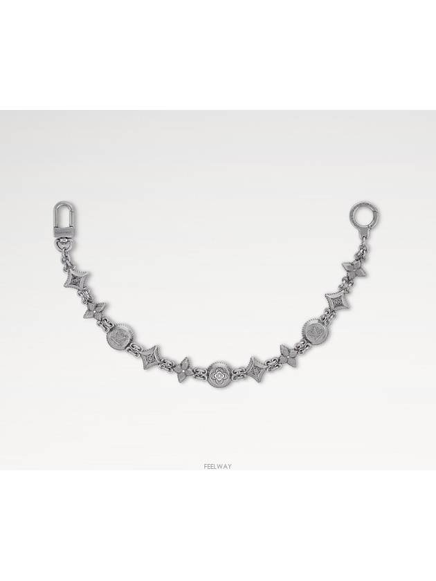 Western Chain Belt Bag Charm Silver - LOUIS VUITTON - BALAAN 3