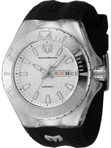 Technomarine Cruise Monogram Date Day Quartz Silver Dial Men's Watch TM-122007 - TECHNOMARINE - BALAAN 1