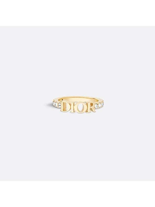 Diorevolution Crystals Ring Gold - DIOR - BALAAN 3