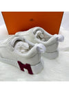 Bouncing Women Sneakers White Mesh H221177Z - HERMES - BALAAN 4