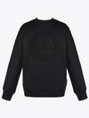 Men's Homecrest Logo Sweatshirt Black - MOOSE KNUCKLES - BALAAN 2