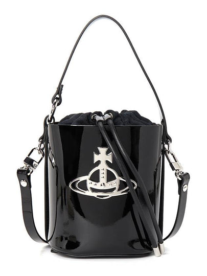 Daisy Drawstring Bucket Bag Black - VIVIENNE WESTWOOD - BALAAN 2