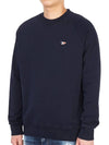 Tricolor Fox Patch Sweatshirt Dark Navy - MAISON KITSUNE - BALAAN 3