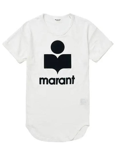 Short Sleeve TShirt TS0004FA A1N09E 20WH Coldy Women's Short Sleeve TShirt - ISABEL MARANT - BALAAN 2