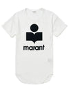 Short Sleeve TShirt TS0004FA A1N09E 20WH Coldy Women's Short Sleeve TShirt - ISABEL MARANT - BALAAN 1