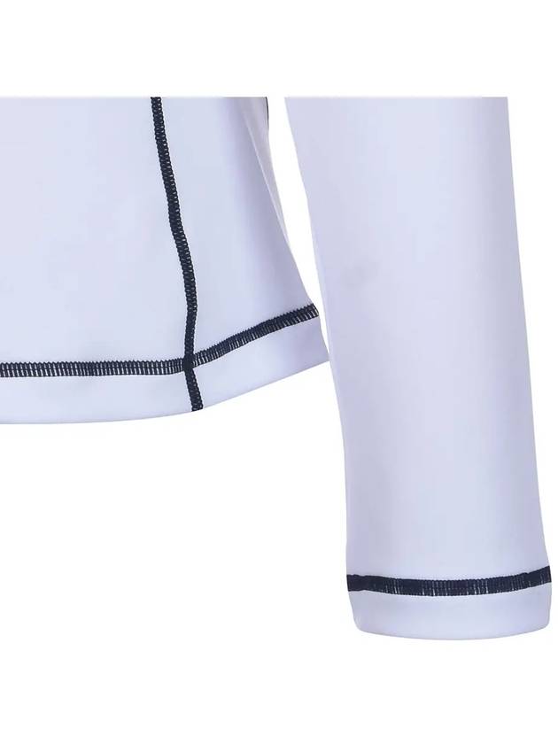 Mockneck slim jersey inner t-shirt MW3SE068WHT - P_LABEL - BALAAN 7