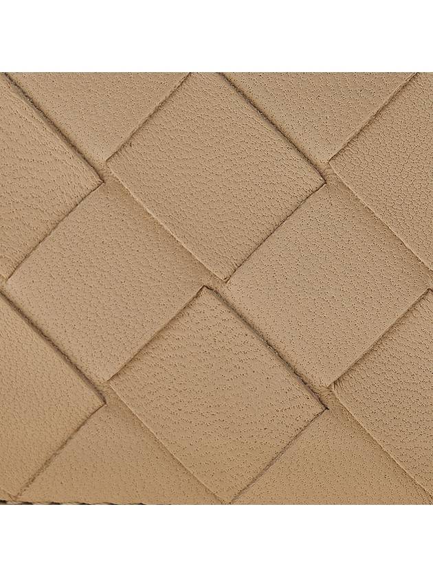 Intrecciato Leather Card Wallet Beige - BOTTEGA VENETA - BALAAN 7