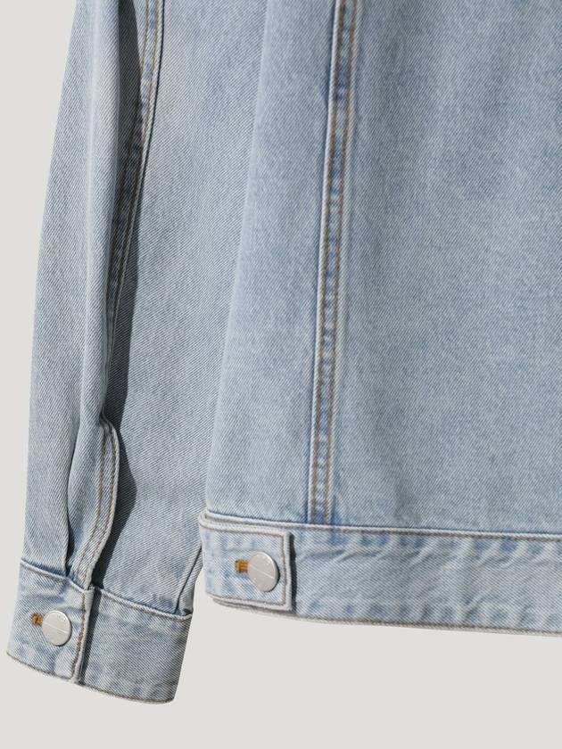 Collarless denim trucker jacket - IRO - BALAAN 5