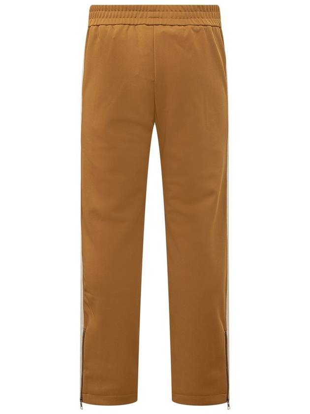 Palm Angels Classic Logo Track Pants Golden Brown - PALM ANGELS - BALAAN 3