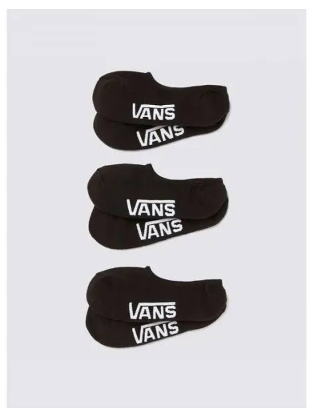 Classic No Show Socks Black - VANS - BALAAN 2