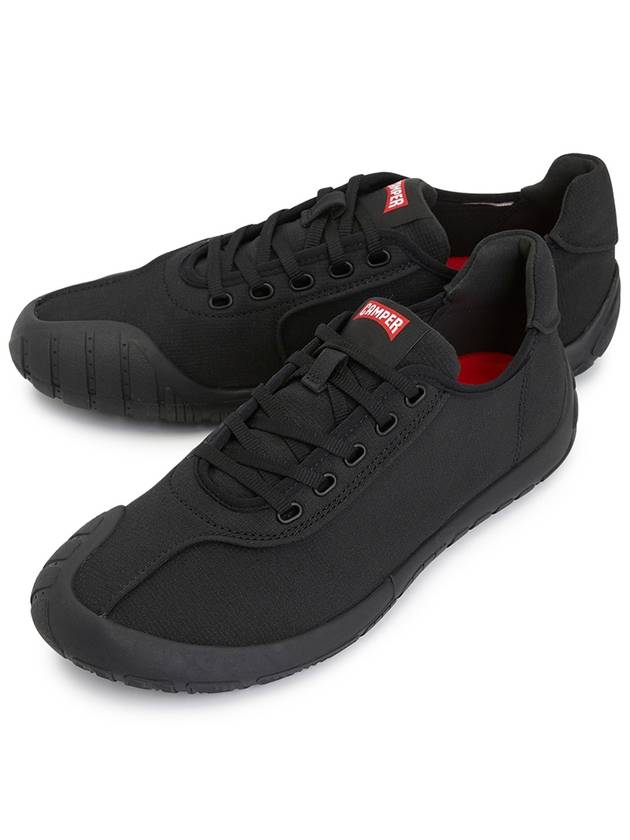 Men's Peu Pass Textile Low Top Sneakers Black - CAMPER - BALAAN 2