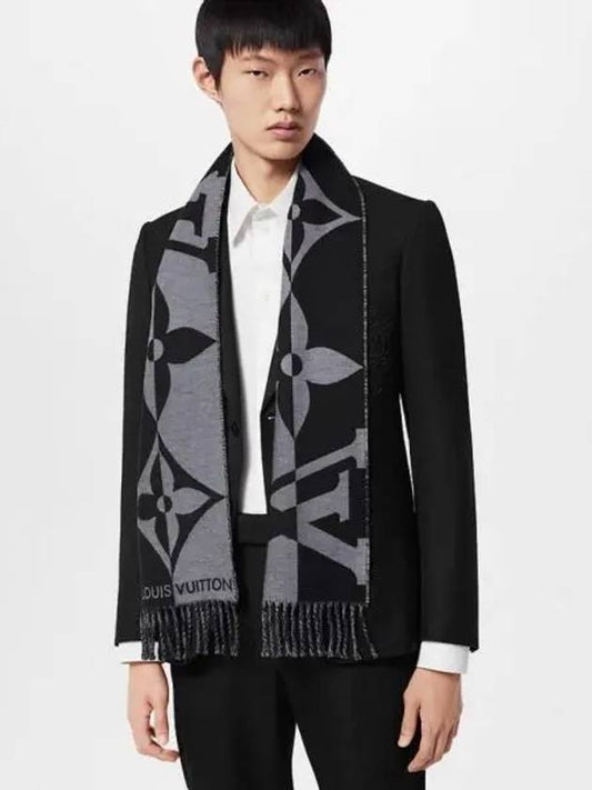 Graphic Dual Small Mini Twilly Scarf Muffler Black M79127 - LOUIS VUITTON - BALAAN 1