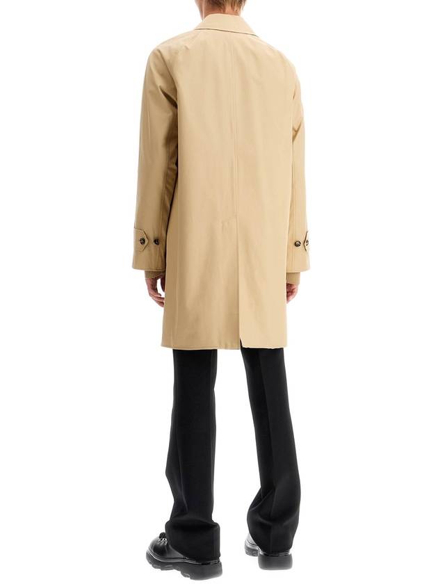 reversible gabardine car coat - BURBERRY - BALAAN 3