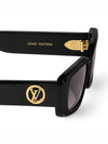 Eyewear LV Circle Cat Eye Sunglasses Black - LOUIS VUITTON - BALAAN 4