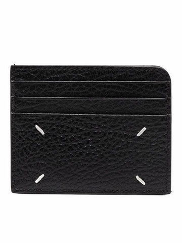 Stitch Card Wallet Black - MAISON MARGIELA - BALAAN 1