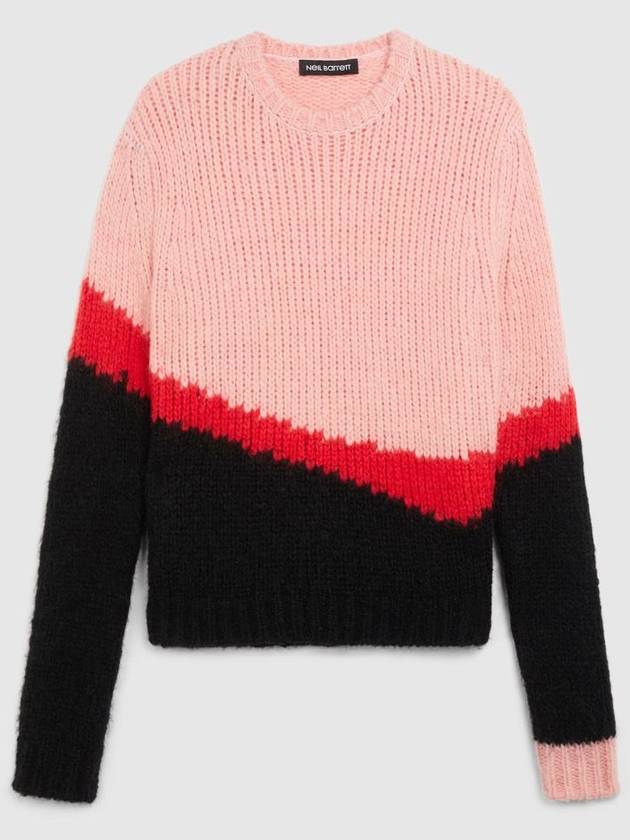 Modernist Hand Knit Wool Jumper - NEIL BARRETT - BALAAN 5