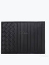 Intrecciato Card Wallet Black - BOTTEGA VENETA - BALAAN 2