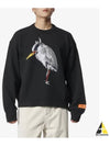 Sweater HMHE013F23KNI003 1009 black - HERON PRESTON - BALAAN 2